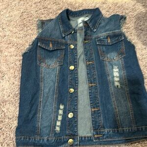 Like new demin vest